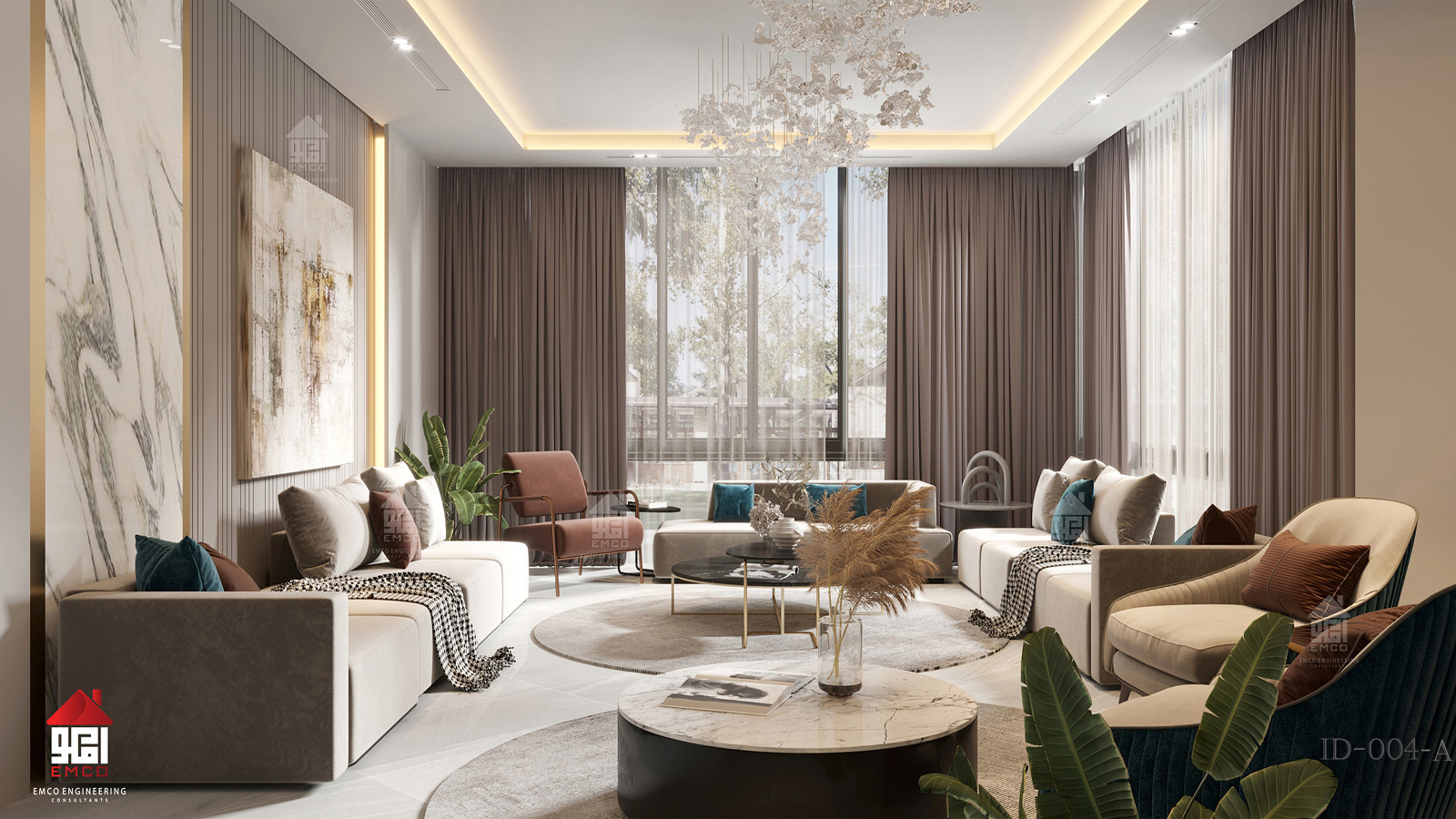 EMCO Engineering Consultants — Refined Living Room
