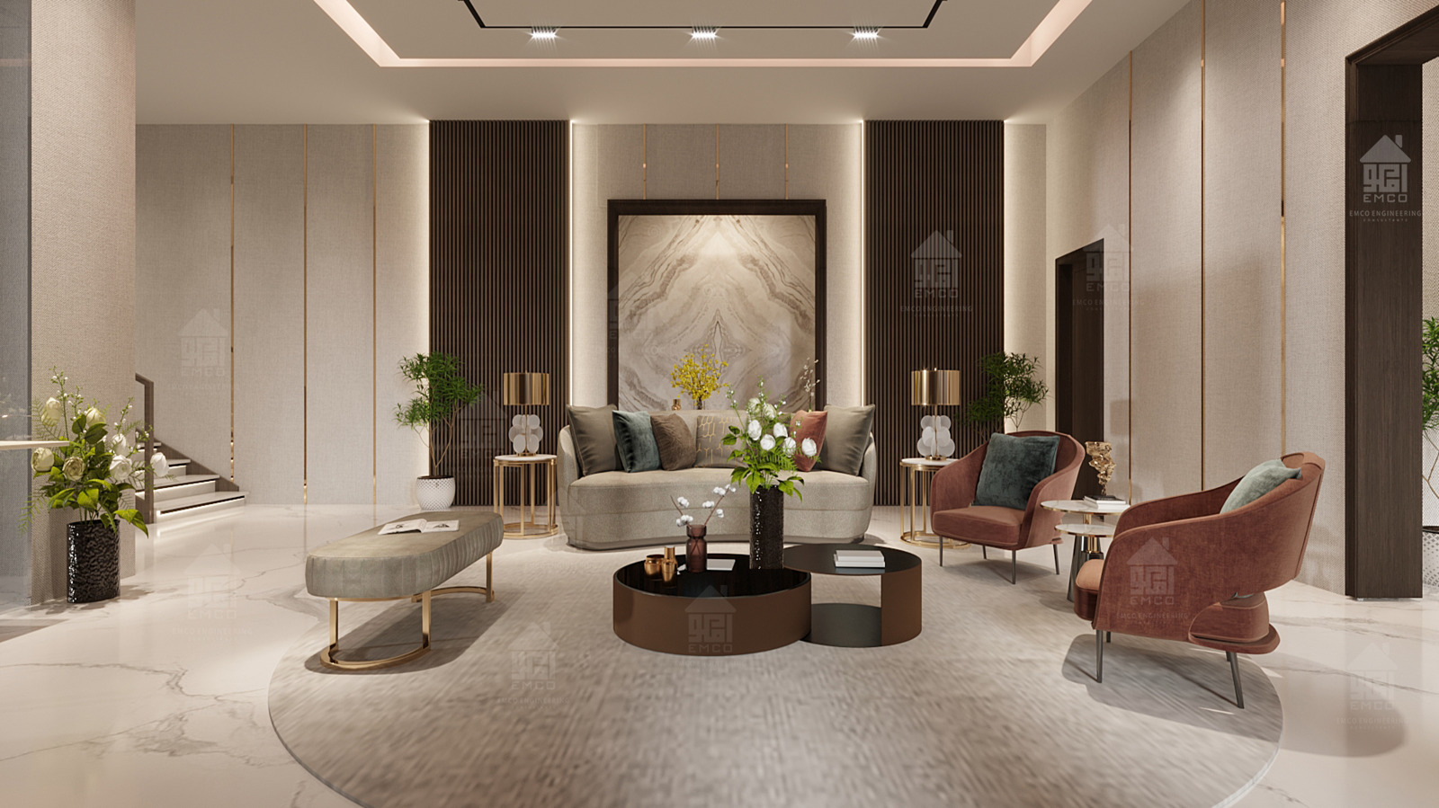 EMCO Engineering Consultants — Contemporary Lounge